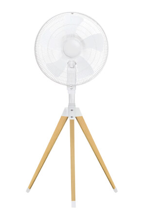 พัดลมอุตสาหกรรมตั้งพื้น ขาไม้ 18 นิ้ว MIRA M-185 WHITE_1